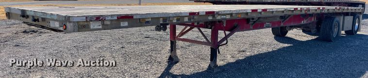 image for item IX9652 2006 Wilson  flatbed trailer