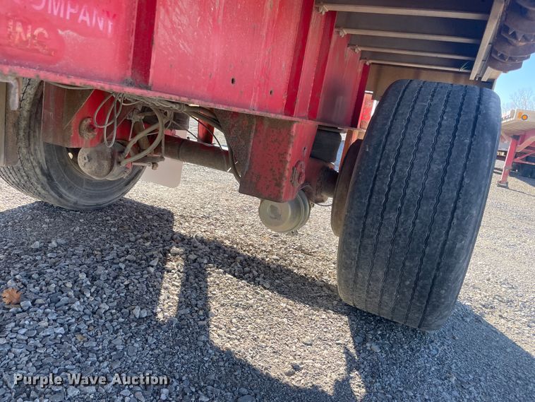 image for item IX9653 2006 Transcraft Eagle  flatbed trailer