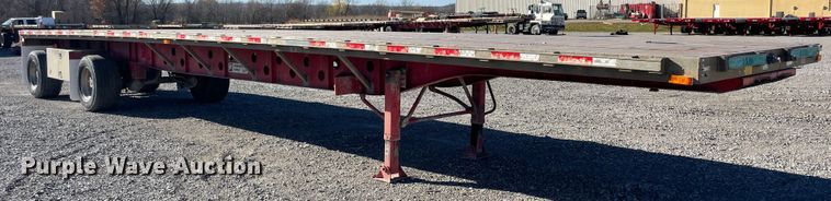 image for item IX9654 2006 Transcraft Eagle  flatbed trailer