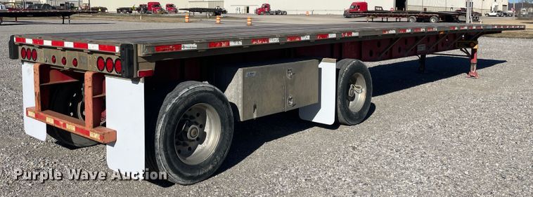 image for item IX9654 2006 Transcraft Eagle  flatbed trailer