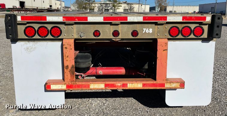 image for item IX9654 2006 Transcraft Eagle  flatbed trailer