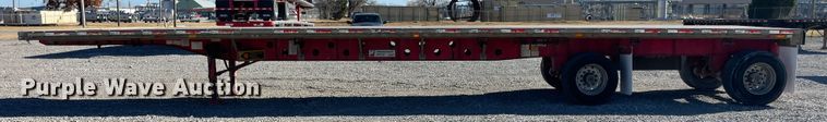 image for item IX9654 2006 Transcraft Eagle  flatbed trailer