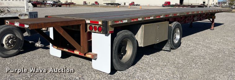 image for item IX9655 2006 Transcraft Eagle  flatbed trailer