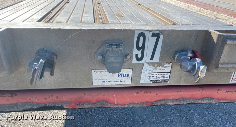 image for item IX9655 2006 Transcraft Eagle  flatbed trailer