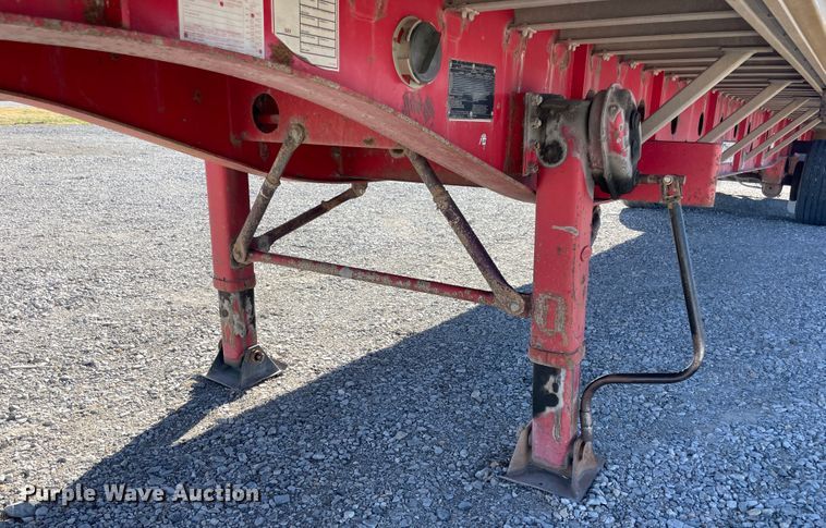 image for item IX9655 2006 Transcraft Eagle  flatbed trailer