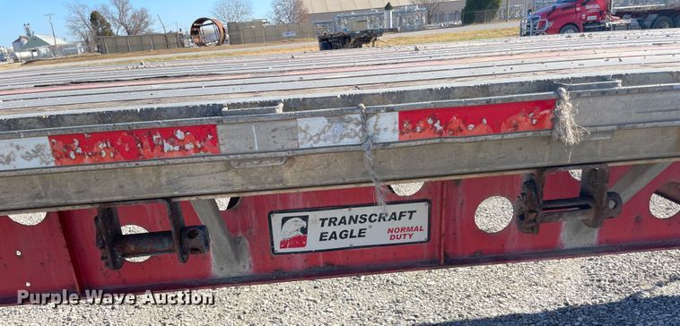 image for item IX9656 2006 Transcraft Eagle  flatbed trailer