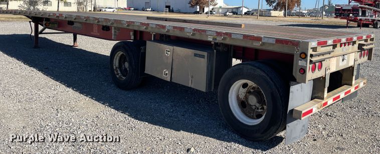 image for item IX9657 2012 Wilson CF-1080  flatbed trailer