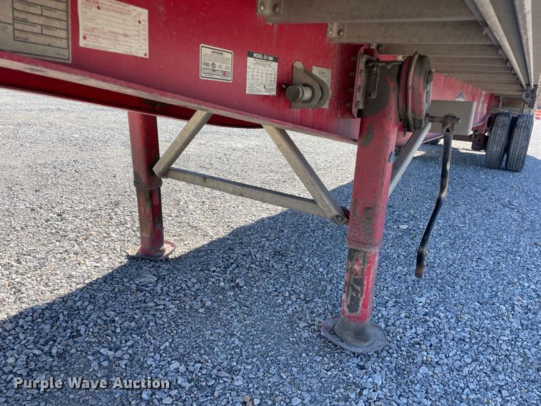 image for item IX9657 2012 Wilson CF-1080  flatbed trailer