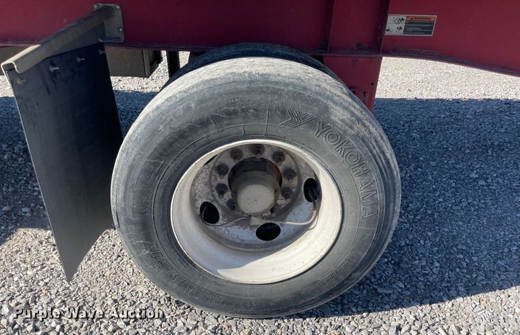 image for item IX9657 2012 Wilson CF-1080  flatbed trailer