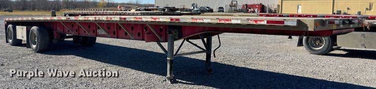 image for item IX9658 2006 Transcraft Eagle  flatbed trailer