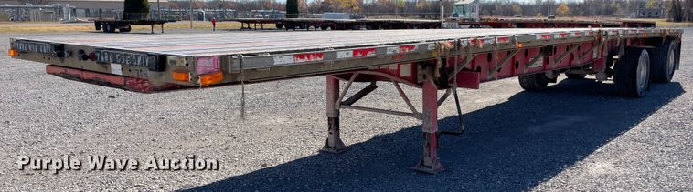 image for item IX9659 2006 Transcraft Eagle  flatbed trailer