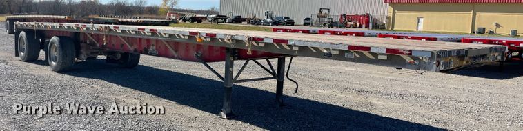 image for item IX9660 2006 Wilson  flatbed trailer