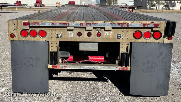 image for item IX9660 2006 Wilson  flatbed trailer