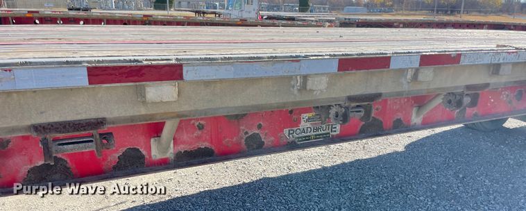 image for item IX9660 2006 Wilson  flatbed trailer