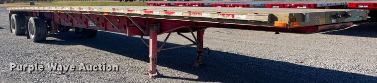 image for item IX9661 2006 Transcraft Eagle  flatbed trailer