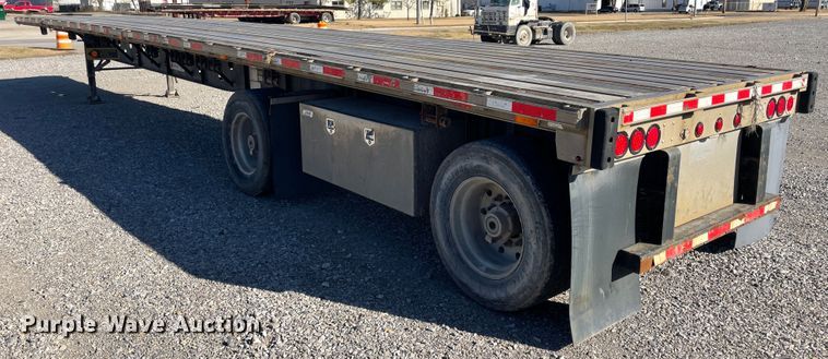 image for item IX9667 2007 Transcraft Eagle  flatbed trailer