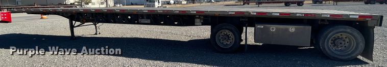 image for item IX9667 2007 Transcraft Eagle  flatbed trailer