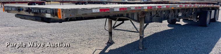 image for item IX9667 2007 Transcraft Eagle  flatbed trailer