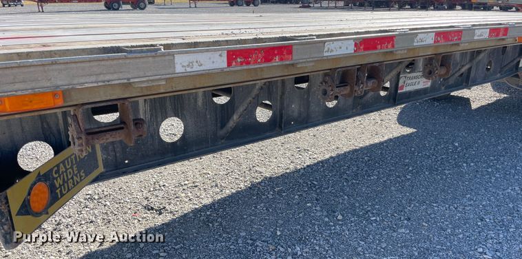 image for item IX9667 2007 Transcraft Eagle  flatbed trailer