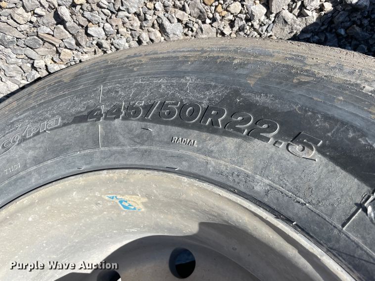 image for item IX9667 2007 Transcraft Eagle  flatbed trailer