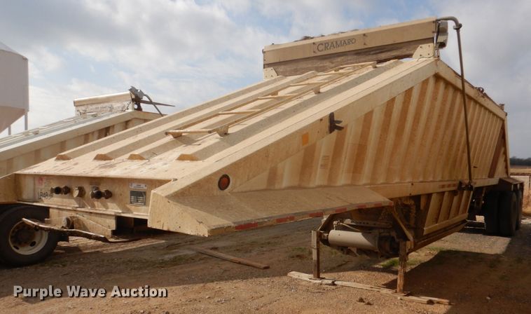 image for item JD9495 2002 CPS SBD-240  bottom dump trailer