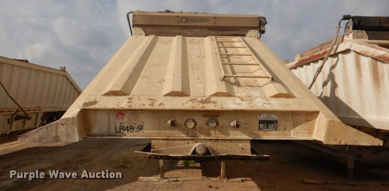 image for item JD9495 2002 CPS SBD-240  bottom dump trailer