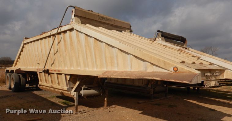 image for item JD9495 2002 CPS SBD-240  bottom dump trailer