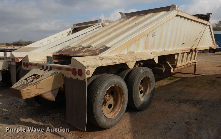image for item JD9495 2002 CPS SBD-240  bottom dump trailer