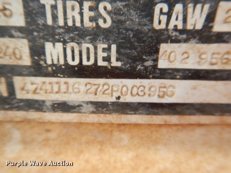 image for item JD9495 2002 CPS SBD-240  bottom dump trailer