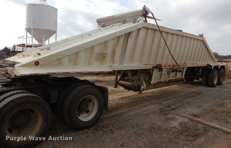 image for item JD9496 2002 CPS SBD-240  bottom dump trailer