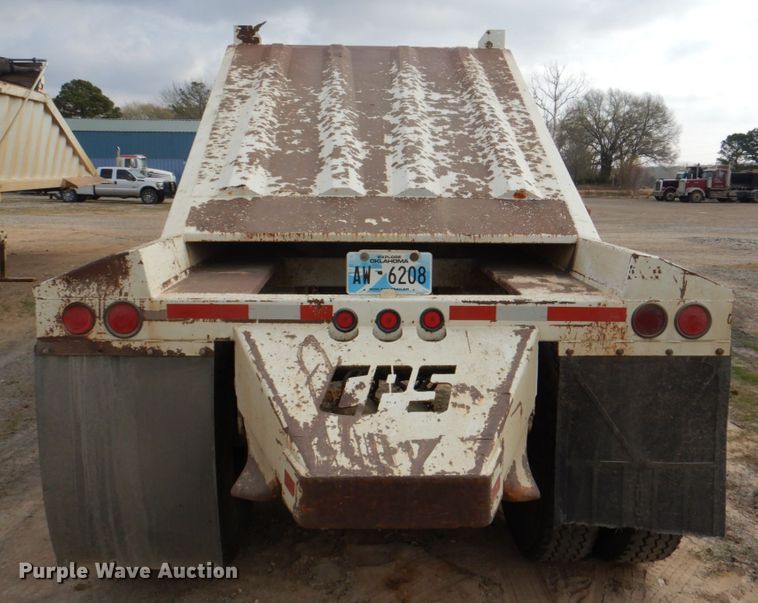 image for item JD9496 2002 CPS SBD-240  bottom dump trailer