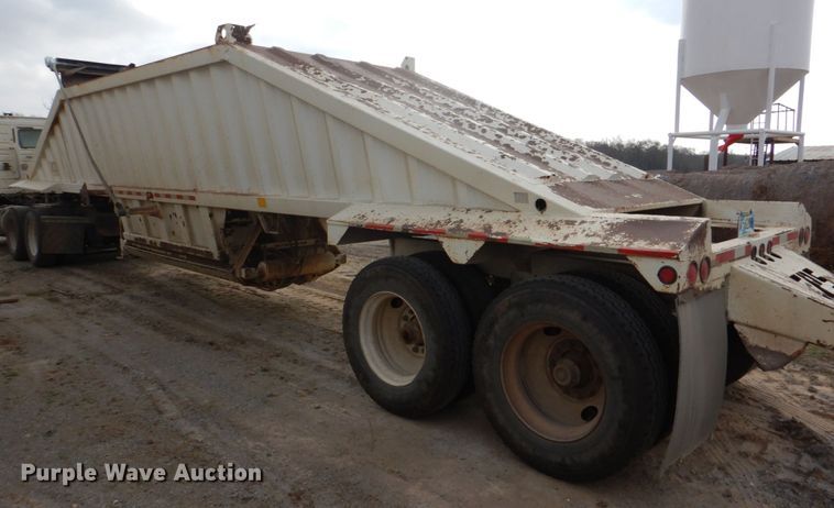image for item JD9496 2002 CPS SBD-240  bottom dump trailer