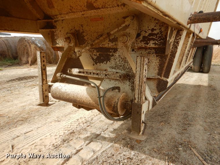 image for item JD9496 2002 CPS SBD-240  bottom dump trailer