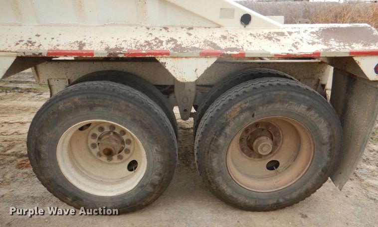 image for item JD9496 2002 CPS SBD-240  bottom dump trailer