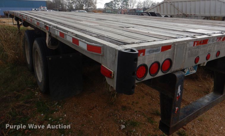 image for item JD9498 1995 Transcraft Eagle W2  flatbed trailer