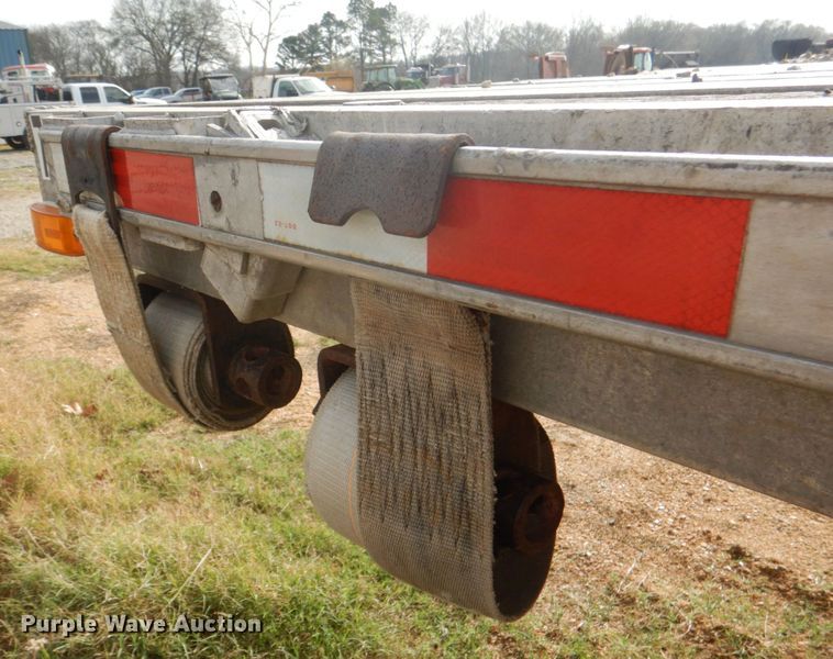 image for item JD9498 1995 Transcraft Eagle W2  flatbed trailer