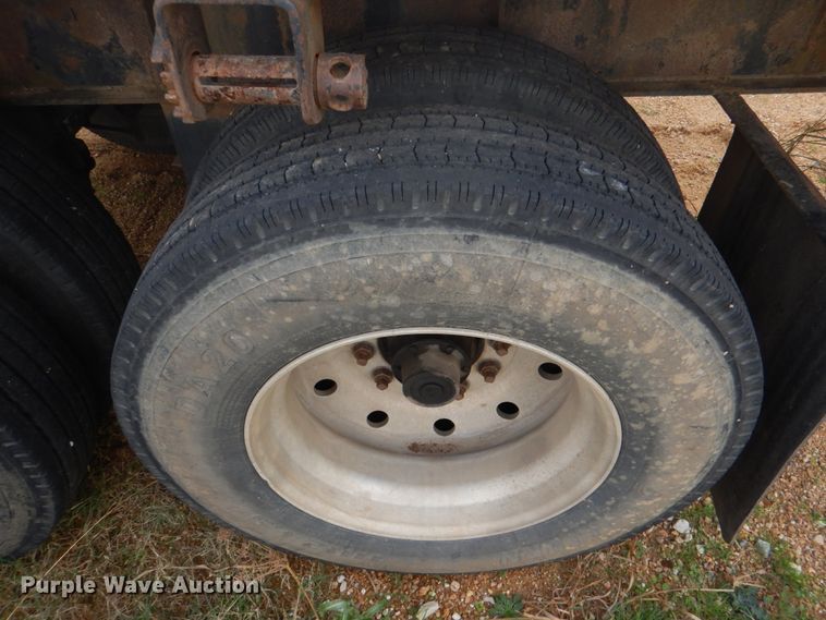 image for item JD9498 1995 Transcraft Eagle W2  flatbed trailer