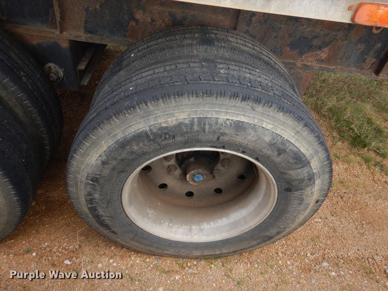 image for item JD9498 1995 Transcraft Eagle W2  flatbed trailer