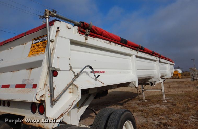 image for item JD9523 2016 Kalyn Siebert AL-3835  end dump trailer