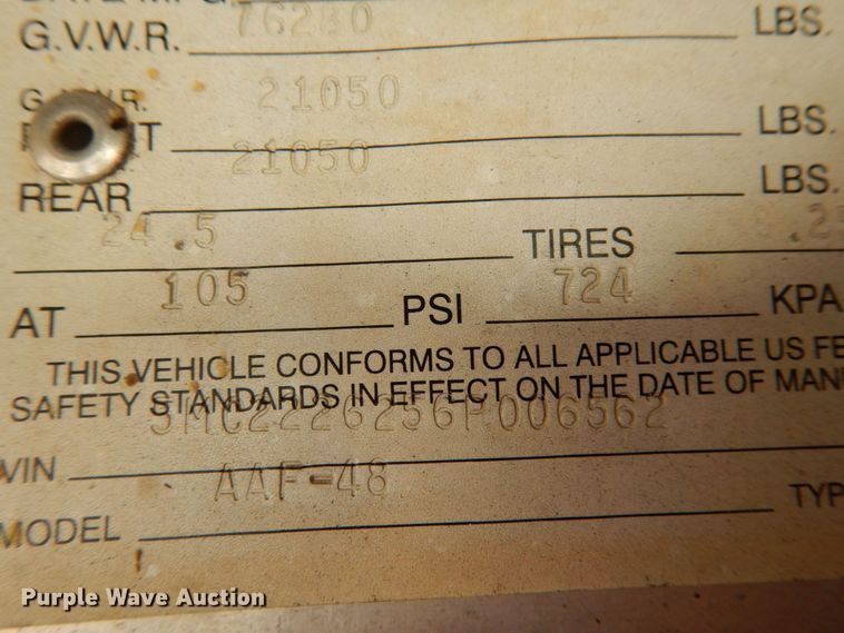 image for item JI9314 2006 Manac AAF-48  flatbed trailer