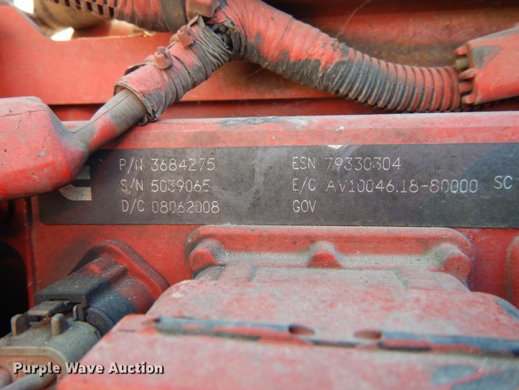 image for item JI9316 2009 International 9900i  semi truck