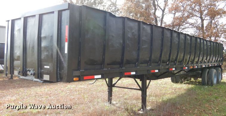 image for item JI9340 1974 Transcraft TH-40  scrap trailer
