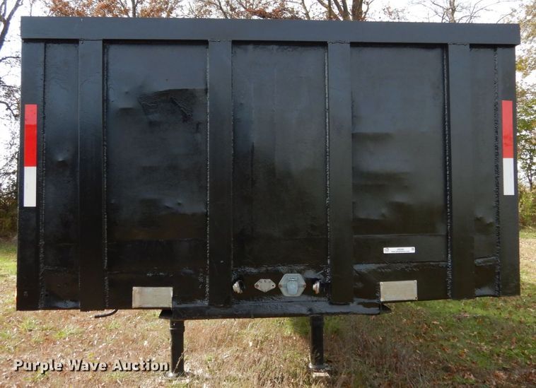 image for item JI9340 1974 Transcraft TH-40  scrap trailer