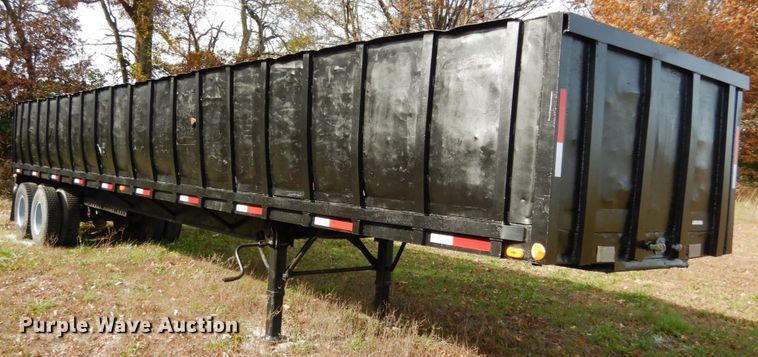 image for item JI9340 1974 Transcraft TH-40  scrap trailer