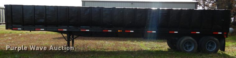 image for item JI9340 1974 Transcraft TH-40  scrap trailer