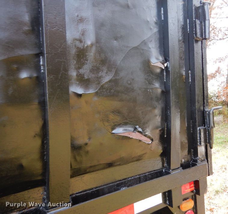 image for item JI9340 1974 Transcraft TH-40  scrap trailer