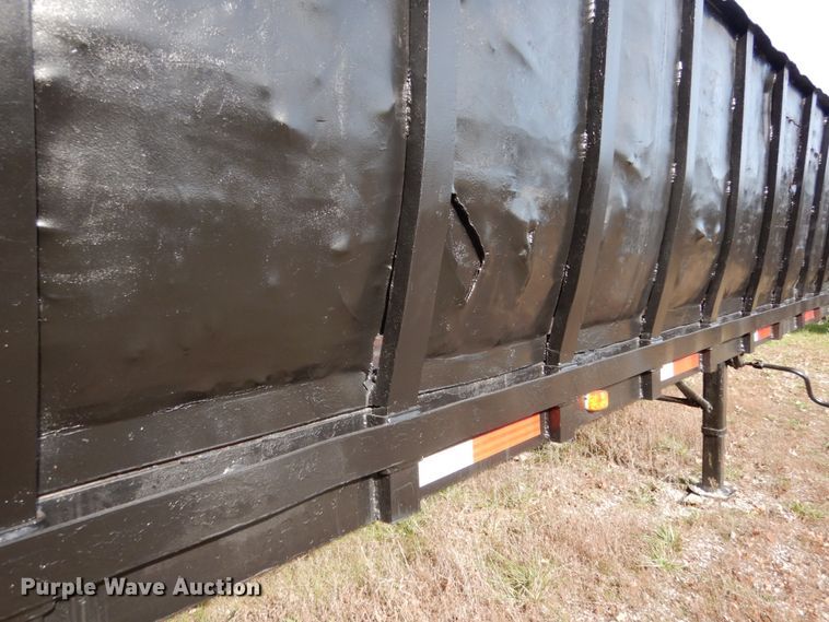 image for item JI9340 1974 Transcraft TH-40  scrap trailer