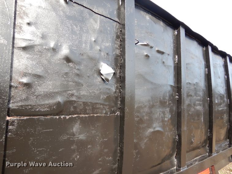 image for item JI9340 1974 Transcraft TH-40  scrap trailer