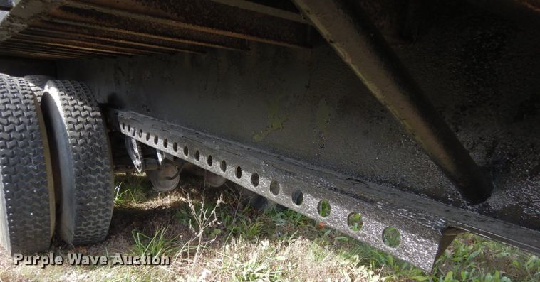 image for item JI9340 1974 Transcraft TH-40  scrap trailer