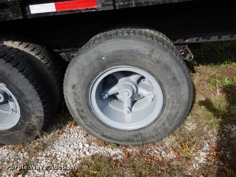 image for item JI9340 1974 Transcraft TH-40  scrap trailer